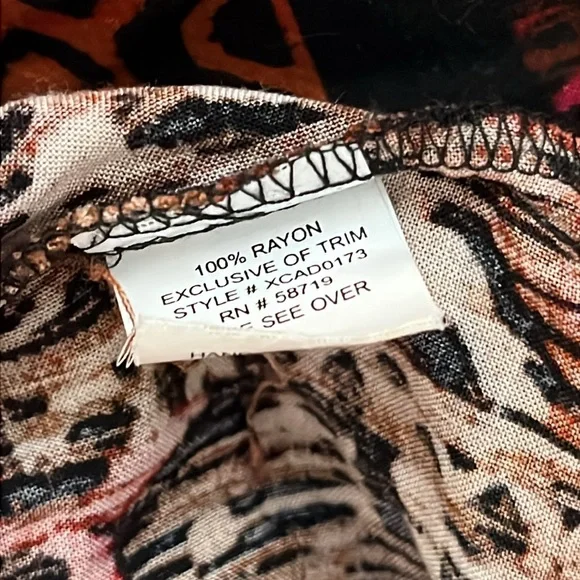 Boho Maxi Dress Small Sundress Summer Strap Beach Triable Moody Hippie Festival - Picture 4 of 11